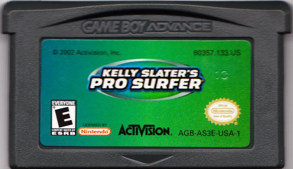 Kelly Slater S Pro Surfer Cover Or Packaging Material MobyGames