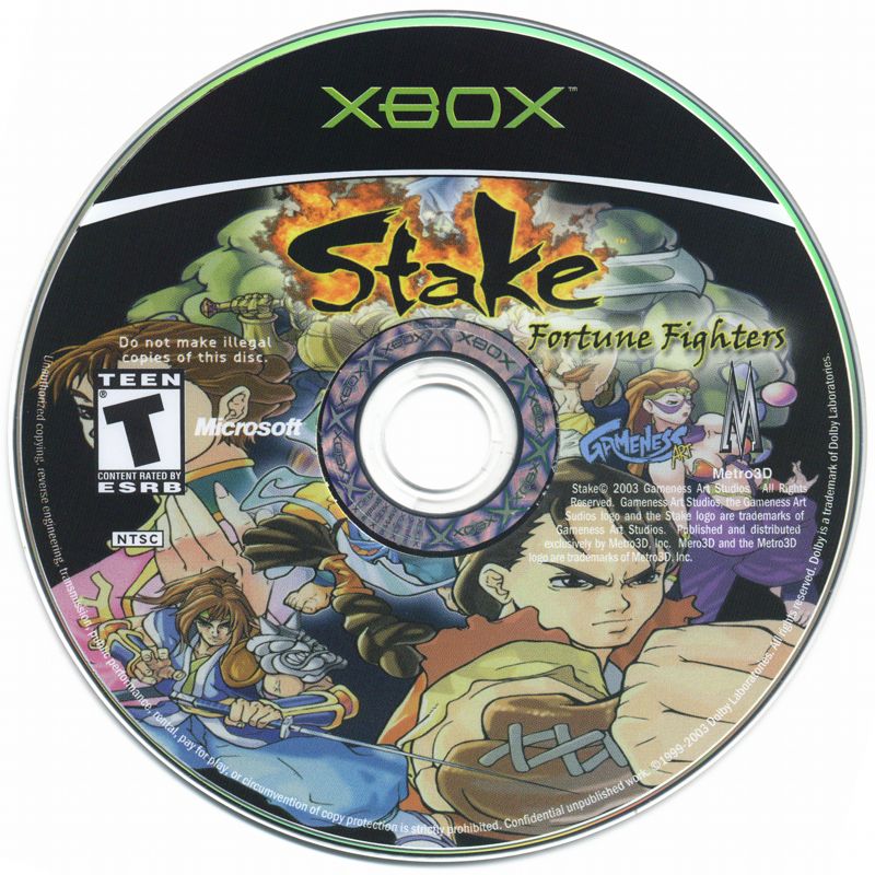 Stake Fortune Fighters Cover Or Packaging Material Mobygames