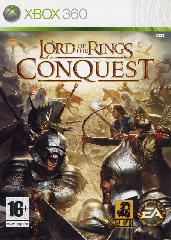 The Lord Of The Rings Conquest Cover Or Packaging Material Mobygames