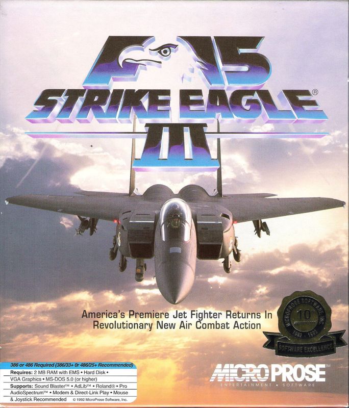 F Strike Eagle Iii Mobygames