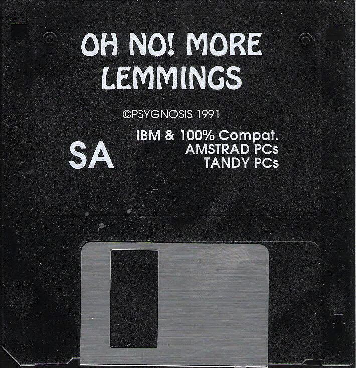 Oh No More Lemmings Cover Or Packaging Material Mobygames