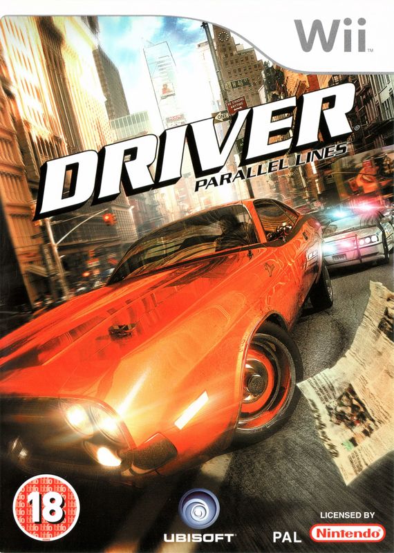 Driver Parallel Lines Cover Or Packaging Material Mobygames