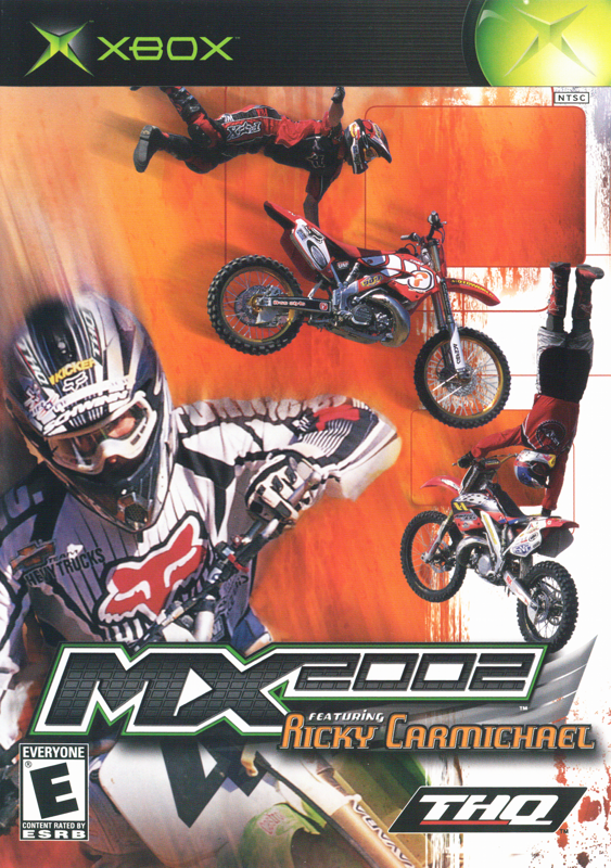 MX 2002 Featuring Ricky Carmichael Cover Or Packaging Material MobyGames