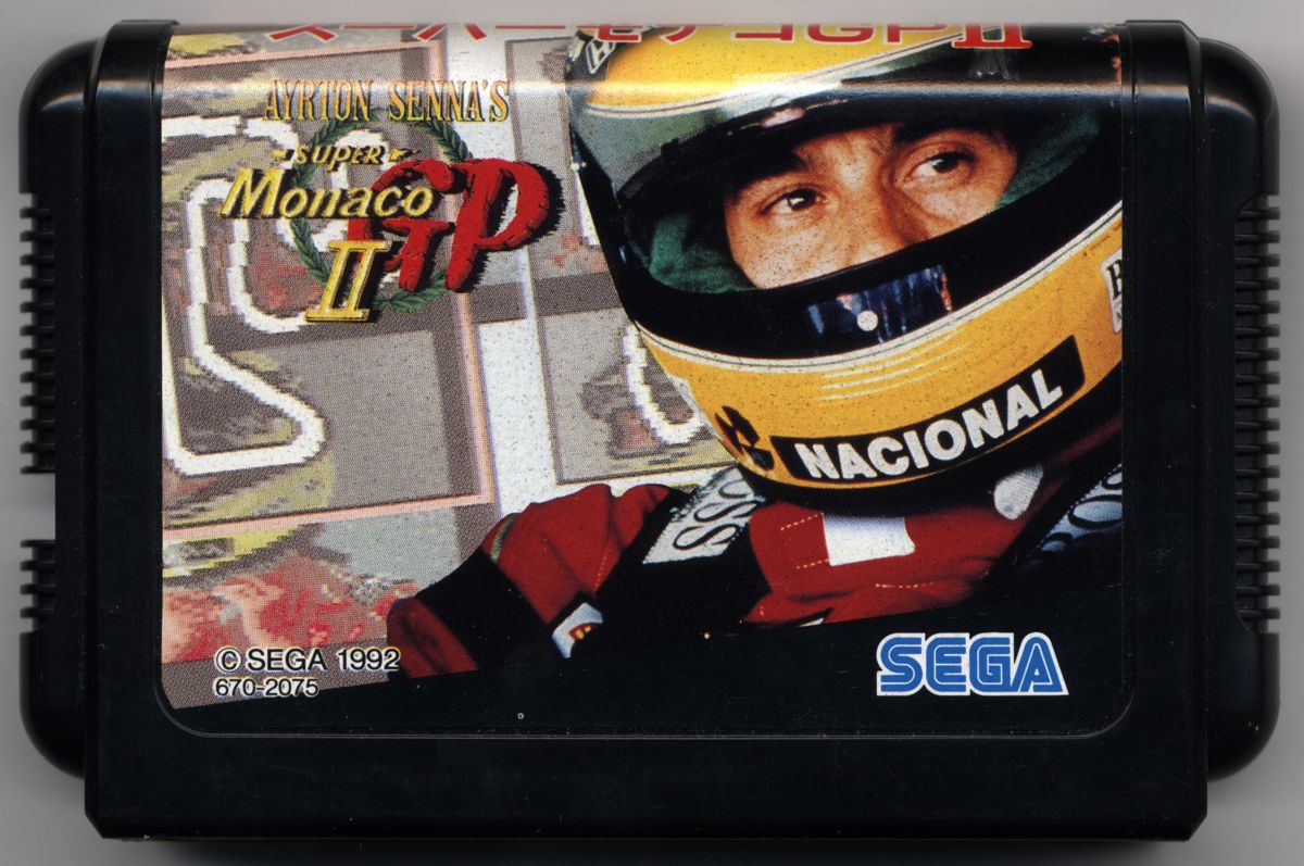 Ayrton Senna S Super Monaco GP II Cover Or Packaging Material MobyGames