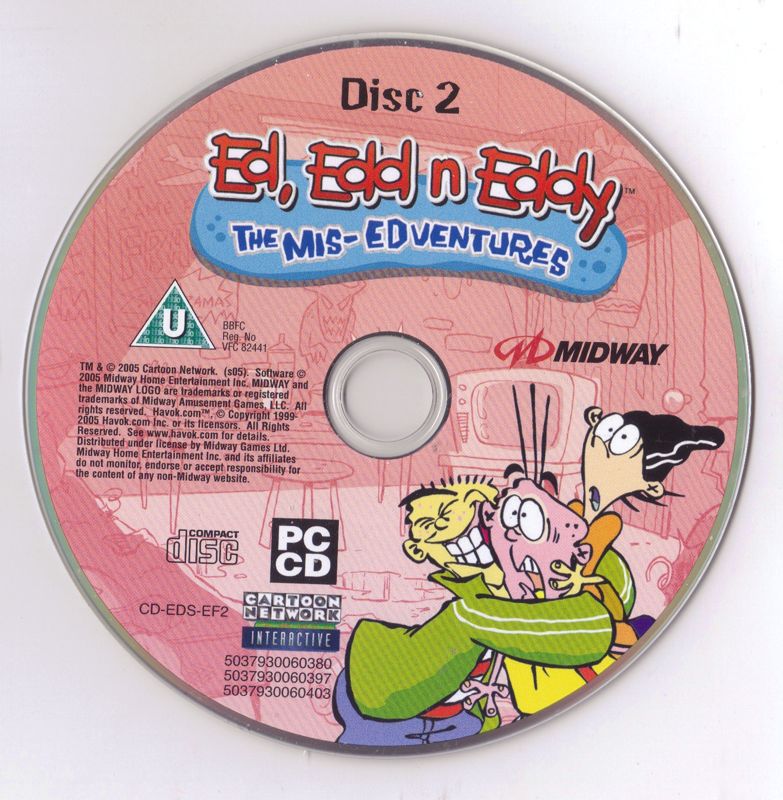 Ed Edd N Eddy The Mis Edventures Cover Or Packaging Material Mobygames