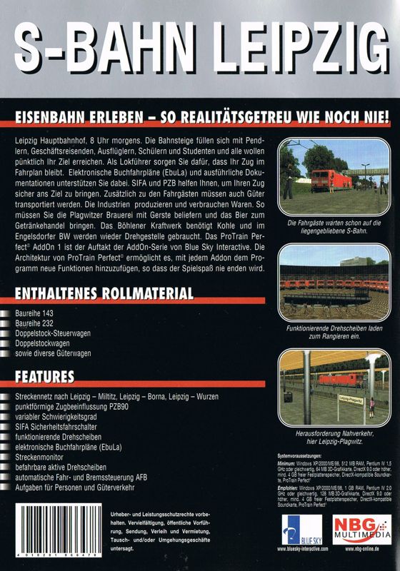 ProTrain Perfect AddOn 1 S Bahn Leipzig Cover Or Packaging Material