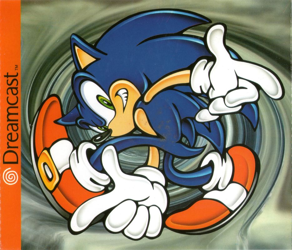 Sonic Adventure Cover Or Packaging Material Mobygames