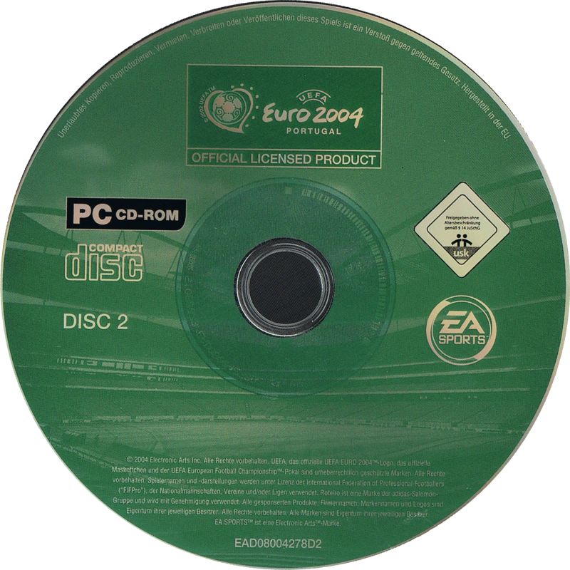 Uefa Euro Portugal Cover Or Packaging Material Mobygames