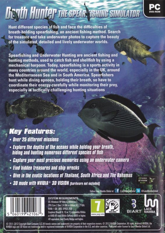 Depth Hunter The Spearfishing Simulator Cover Or Packaging Material