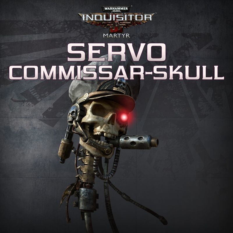 Warhammer Inquisitor Martyr Servo Commissar Skull Cover Or