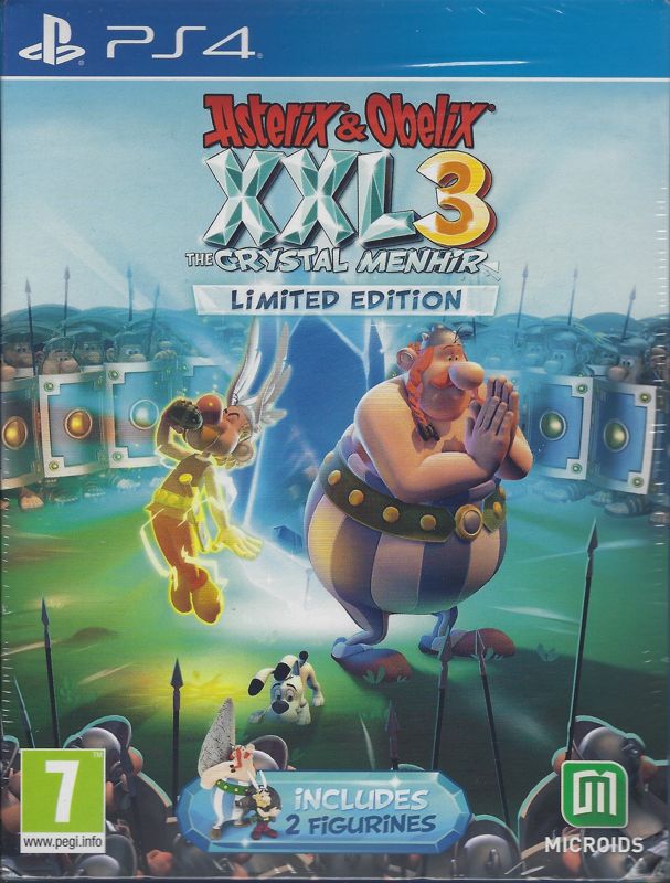 Asterix Obelix Xxl The Crystal Menhir Limited Edition Cover Or