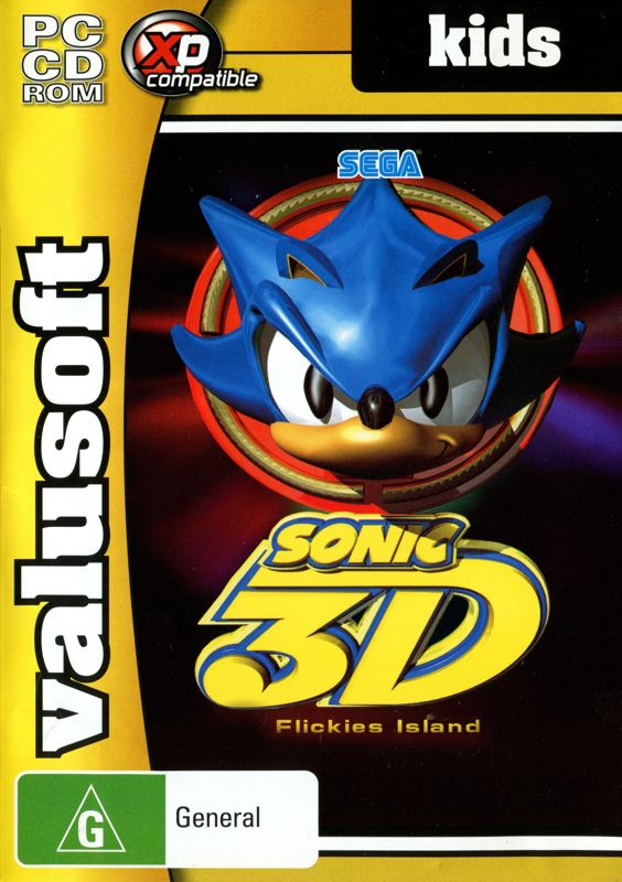 Sonic 3D Blast Cover Or Packaging Material MobyGames