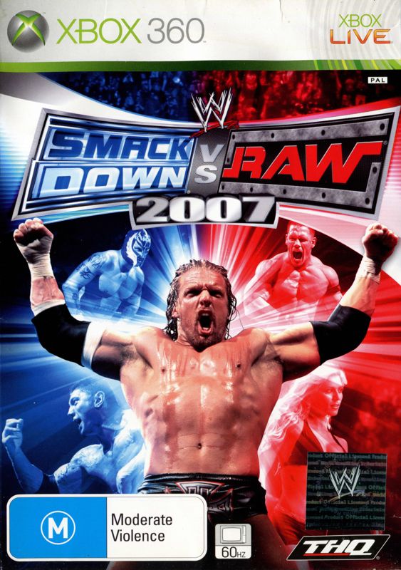 Wwe Smackdown Vs Raw Cover Or Packaging Material Mobygames