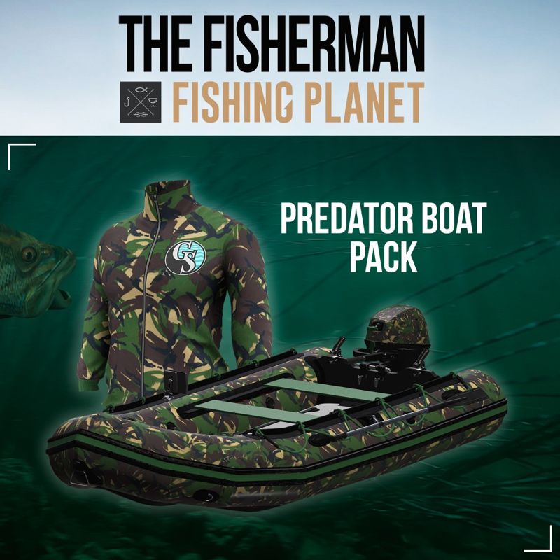 The Fisherman Fishing Planet Predator Boat Pack 2019 MobyGames