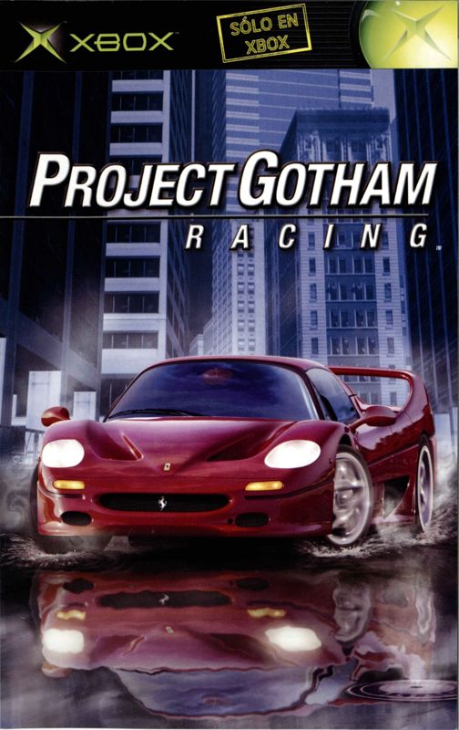 Project Gotham Racing Cover Or Packaging Material MobyGames