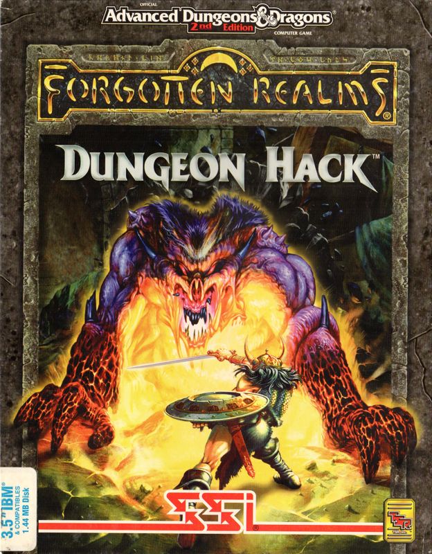 Dungeon Hack Cover Or Packaging Material MobyGames