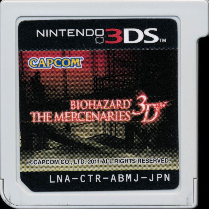 Resident Evil The Mercenaries 3D Cover Or Packaging Material MobyGames