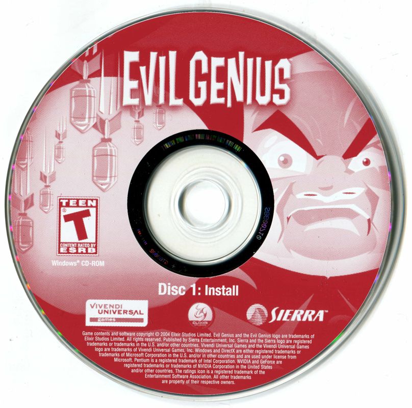 Evil Genius Cover Or Packaging Material Mobygames