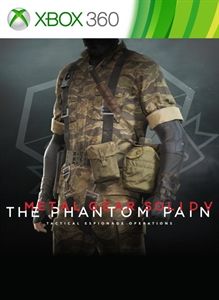 Metal Gear Solid V The Phantom Pain Fatigues Naked Snake Cover Or