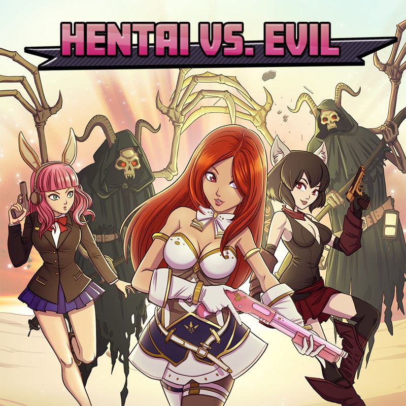 Hentai Vs Evil Back 4 Waifus Cover Or Packaging Material MobyGames