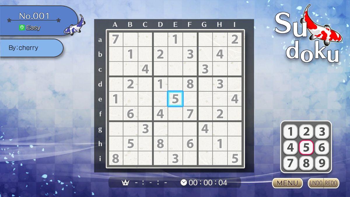 Puzzle By Nikoli S Sudoku Official Promotional Image MobyGames