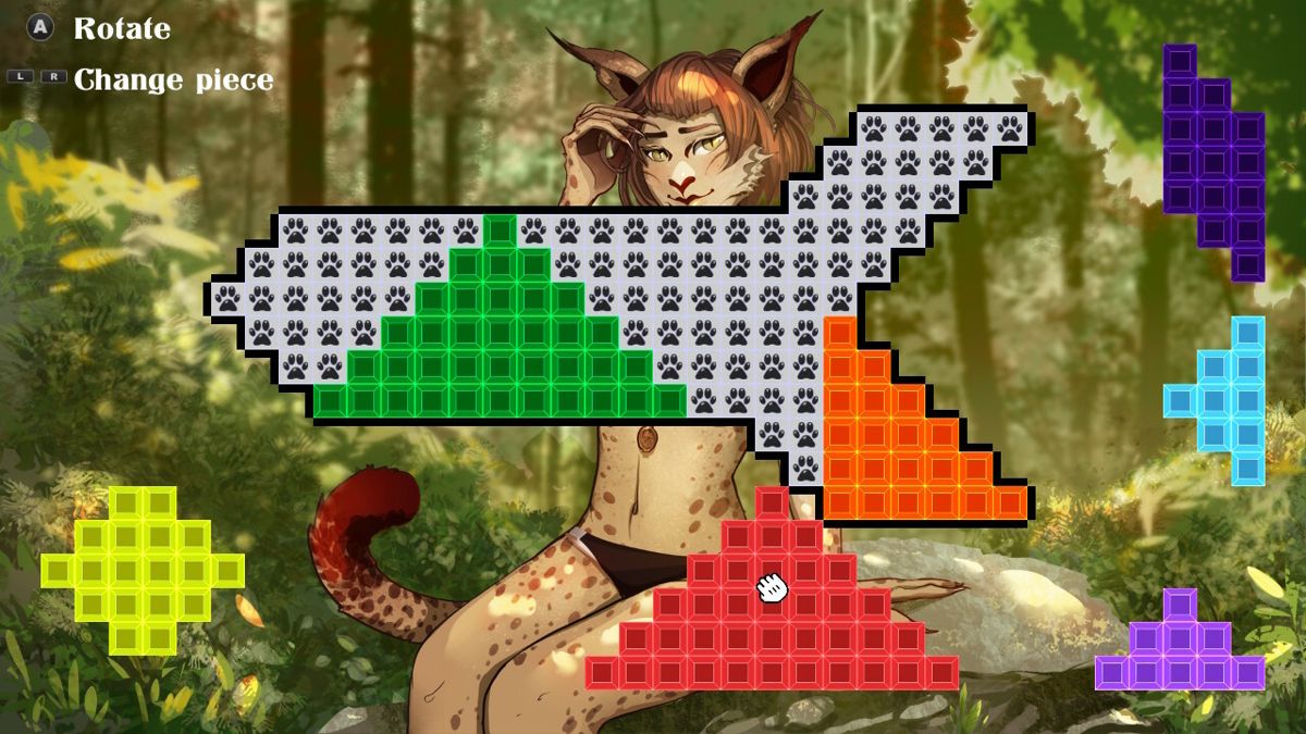 Furry Hentai Tangram Official Promotional Image Mobygames