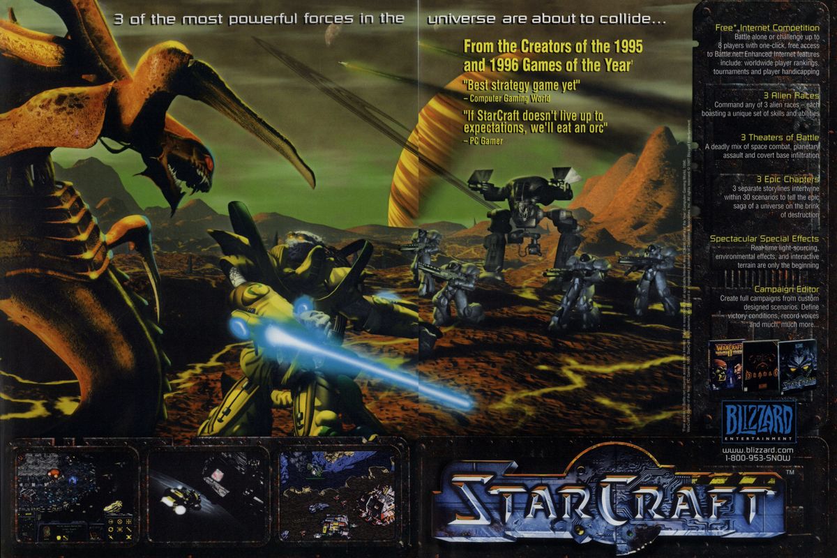 Starcraft Official Promotional Image Mobygames