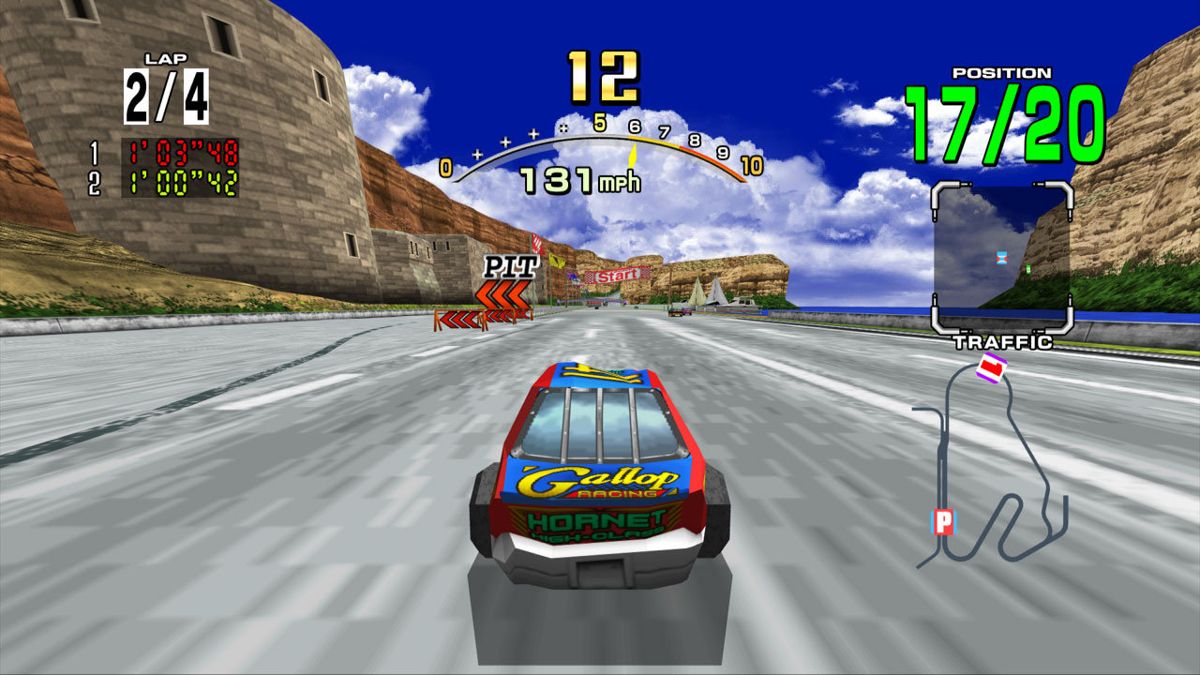 Daytona USA Official Promotional Image MobyGames