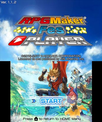 Rpg Maker Fes Player Official Promotional Image Mobygames