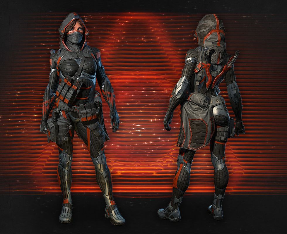 Warface Crysis Female Nanosuit Pack Official Promotional Image Mobygames