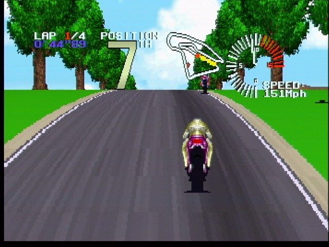 Screenshot Of Super Burnout Jaguar 1995 MobyGames