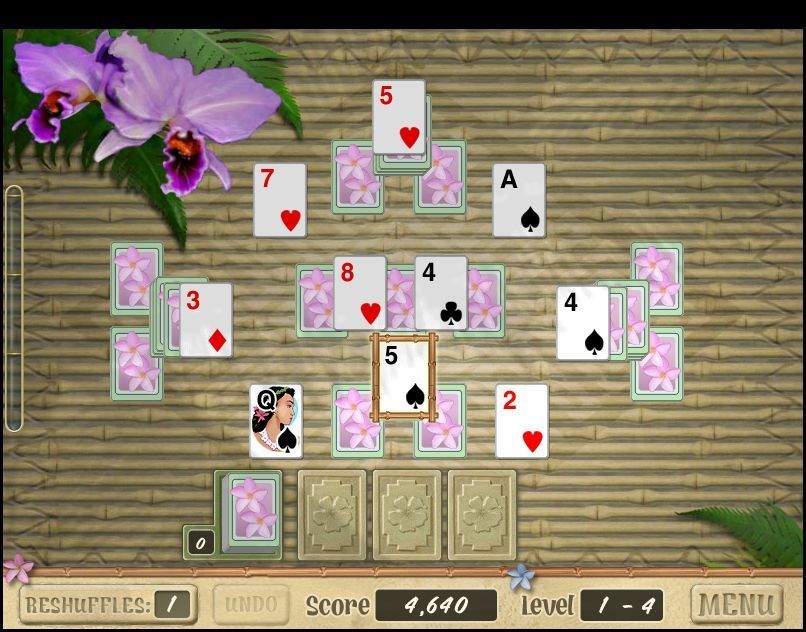 Screenshot Of Aloha Solitaire Windows 2005 MobyGames