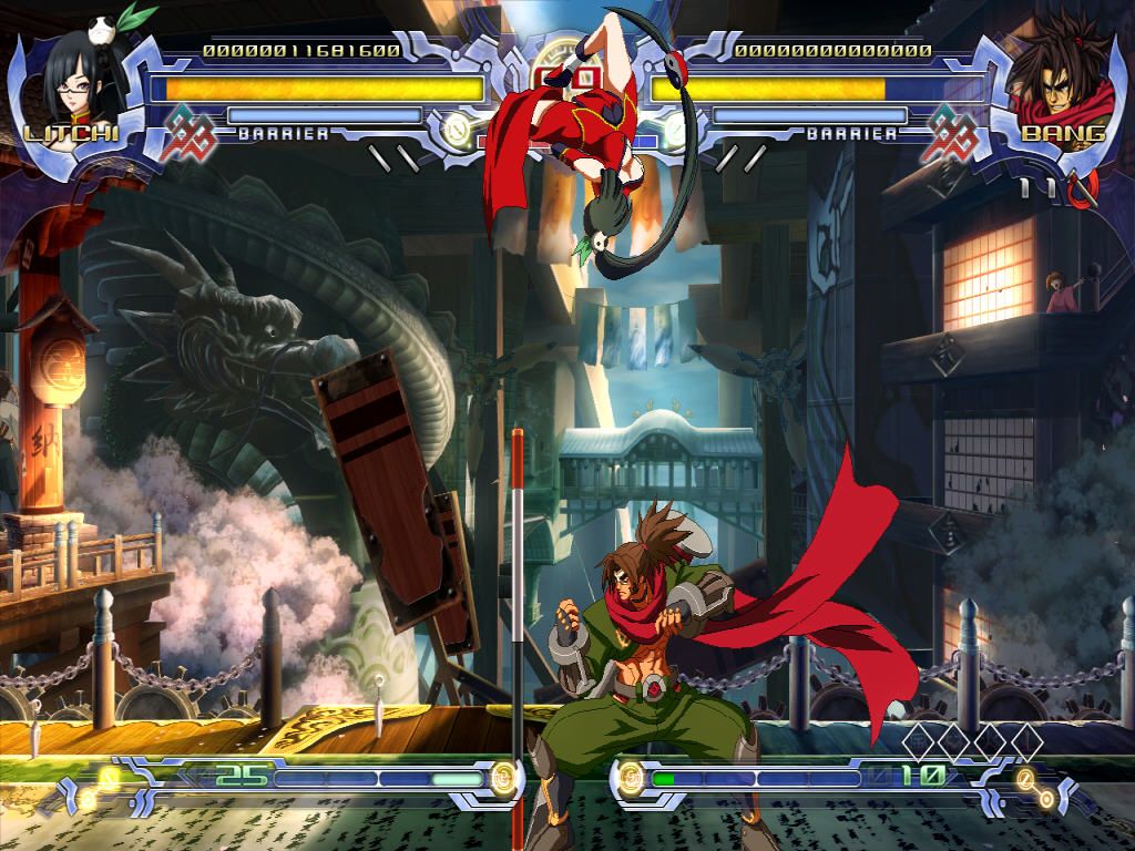 Screenshot Of Blazblue Calamity Trigger Windows Mobygames