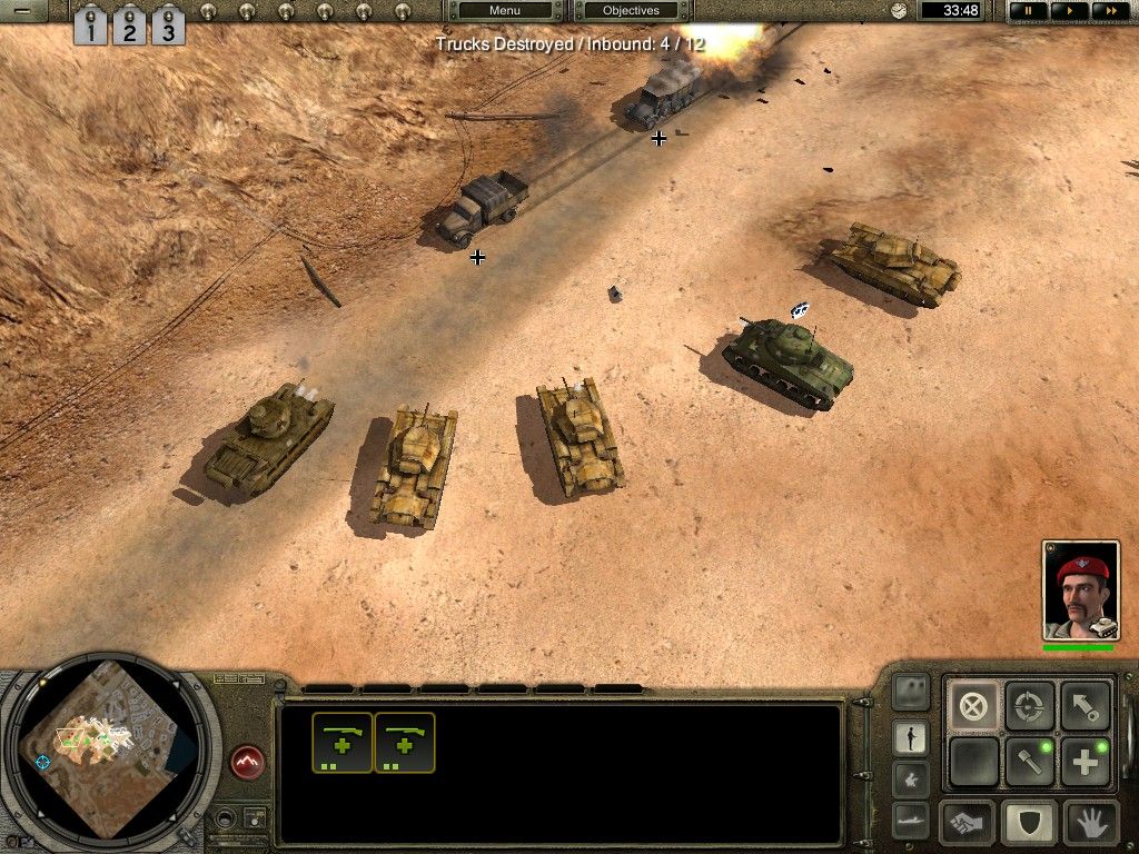 Screenshot Of Codename Panzers Phase Two Windows Mobygames