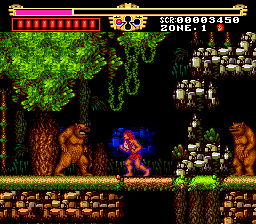 Screenshot Of The Legendary Axe TurboGrafx 16 1988 MobyGames