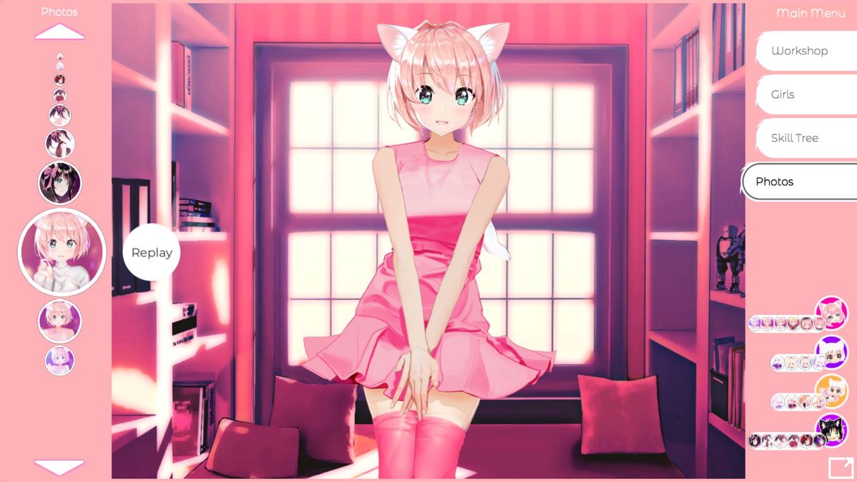 Screenshot Of Hentai Mosaique Neko Waifus Windows Mobygames