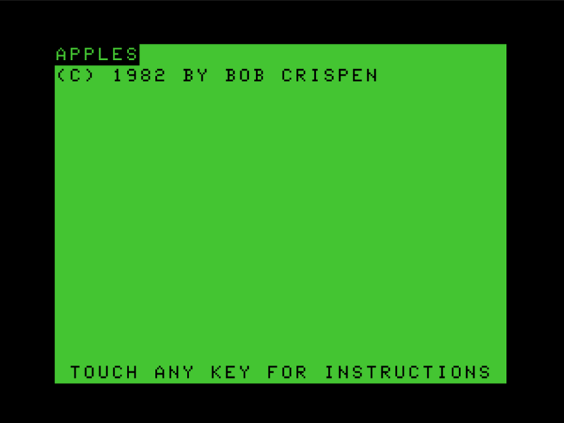 Screenshot Of Apples TRS 80 CoCo 1982 MobyGames