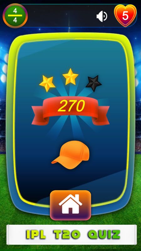 Screenshot Of IPL Quiz 2022 Cricket Champion Android 2022 MobyGames