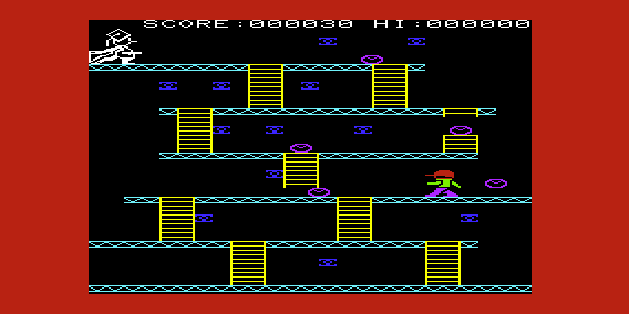 Screenshot Of The O Level Caper VIC 20 1983 MobyGames