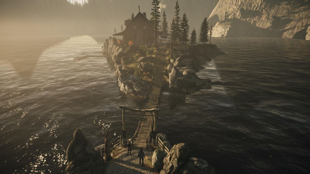 Screenshot Of Alan Wake Remastered Playstation Mobygames