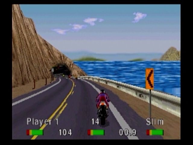 Screenshot Of Road Rash SEGA Saturn 1994 MobyGames