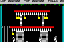 Screenshot Of Bruce Lee Zx Spectrum Mobygames