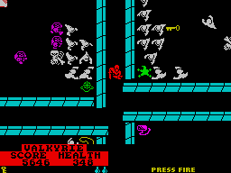 Screenshot Of Gauntlet II ZX Spectrum 1986 MobyGames