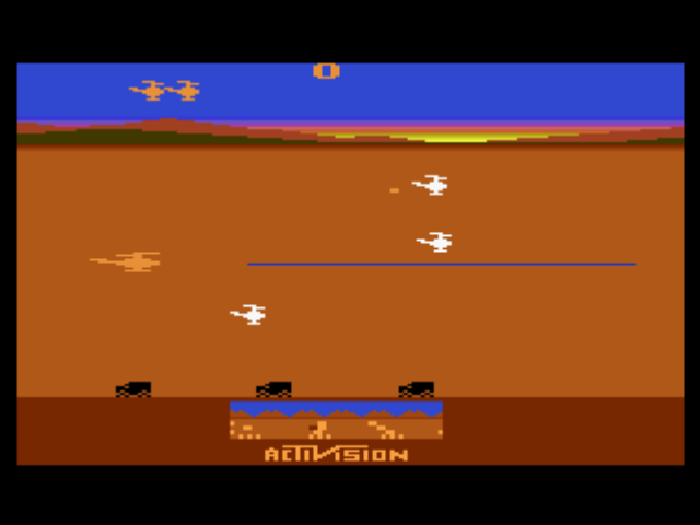 Screenshot Of A Collection Of Activision Classic Games For The Atari