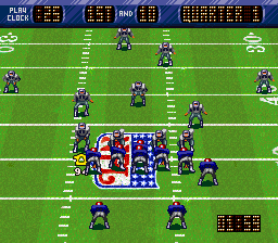 Screenshot Of Nfl Quarterback Club Snes Mobygames