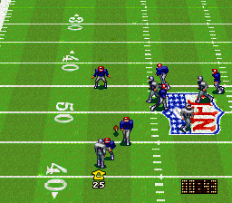 Screenshot Of Nfl Quarterback Club Snes Mobygames