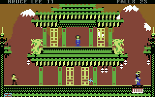 Screenshot Of Bruce Lee II Commodore 64 2015 MobyGames