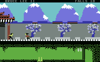 Screenshot Of Bruce Lee Ii Commodore Mobygames