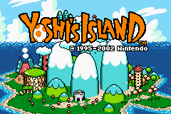 Screenshot Of Yoshi S Island Super Mario Advance Game Boy Advance