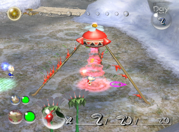 Screenshot Of Pikmin Gamecube Mobygames